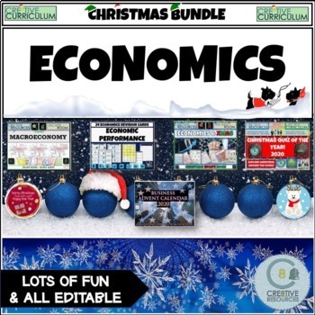 Preview of Economics Christmas Resources