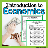 Economics with Producers and Consumers and Goods and Services