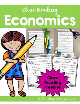 Preview of Economics Cloze Reading Passages