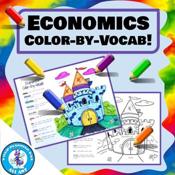 Preview of Economics Color-by-Vocab