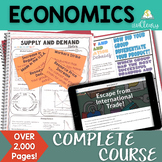 Economics Interactive Notebook Complete Course Curriculum 