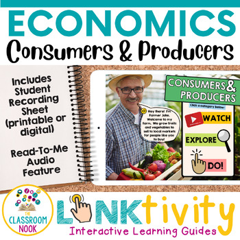 Preview of Economics:  Consumers and Producers LINKtivity®