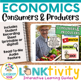 Economics:  Consumers and Producers LINKtivity®