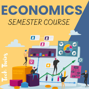 Preview of Economics Course & Bundle- 1 Semester (TURNKEY)