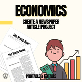 Economics Course - Create a Newspaper Article Project: Gra