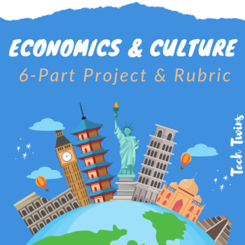 Preview of Economics & Culture 6-Part Project & Rubric