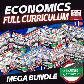Preview of Economics Curriculum | Economics Mega BUNDLE | Free Enterprise Mega BUNDLE