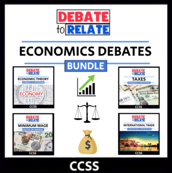 Preview of Economics Debates Bundle - CCSS