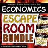 Economics ESCAPE ROOM Bundle! - Early, Free Market, & Macr