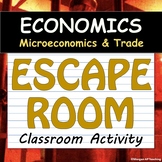 Economics ESCAPE ROOM! - Microeconomics & Trade - Classroo