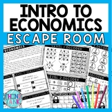 Economics Escape Room - Task Cards - Reading Comprehension