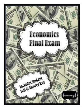 Preview of Economics Final Exam