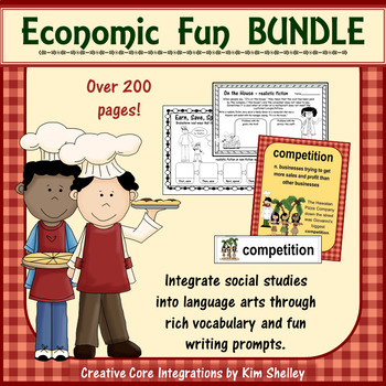 Preview of Economics Fun - Language Arts BUNDLE