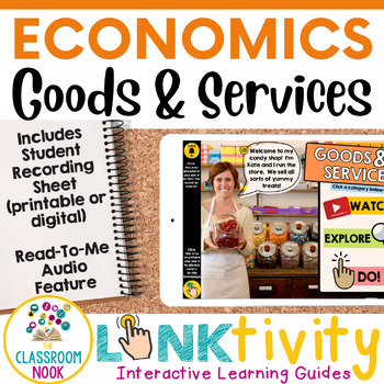 Preview of Economics:  Goods & Services LINKtivity® (+ Human, Capital, Natural Resources)