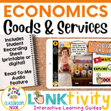 Economics:  Goods & Services LINKtivity® (+ Human, Capital