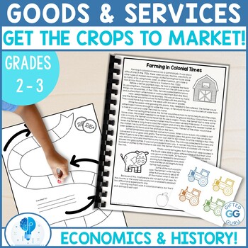 Preview of Economics Goods and Services History Second Grade Third Grade Farmers