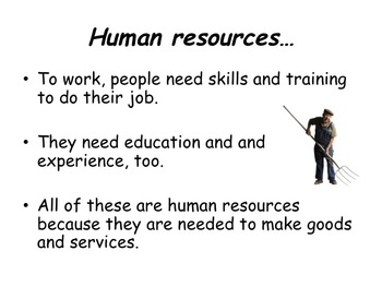 Preview of Economics Human Resources Powerpoint