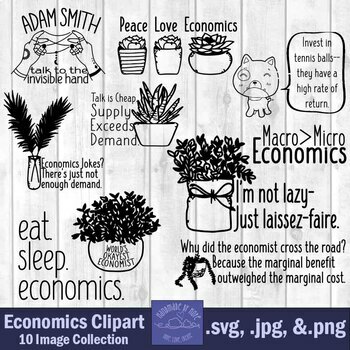 Preview of Economics Humor Clip Art