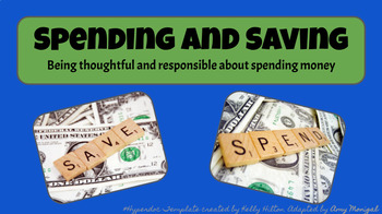 Preview of Economics Hyperdoc - Spending and Saving