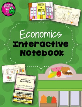 Preview of Economics Interactive Notebook Unit 3 3rd Grade