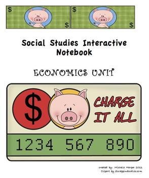 Preview of Economics Interactive Notebook fun