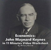 Economics: John Maynard Keynes in 11 Minutes Video Worksheet