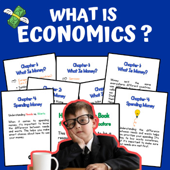 Preview of Economics Learning Activities & Worksheets - Wants vs. Needs - Good & Services