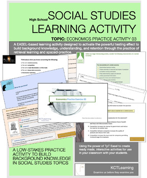 Preview of Economics Learning Activity: ECONOMICS 03 (Canadian Curriculum)