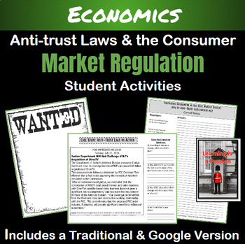 Preview of Economics | Free Market Regulation | Capitalism | Anti-Trust Activity