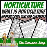 What is Horticulture Article and Worksheets for High School