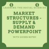 Economics: Market Structures - Supply and Demand PowerPoin
