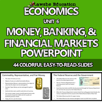 Preview of Economics Money, Banking, and Financial Markets PowerPoint Class Discussion