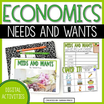 Preview of Economics: Needs and Wants Digital Activities