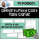 Economics Opportunity Cost Task Cards