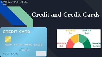Preview of Credit and Credit Cards Explained!
