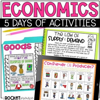 Preview of Economics Unit Goods & Services Producers & Consumers Supply & Demand Activities