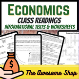 Economics Reading Packets for High School With Worksheets 