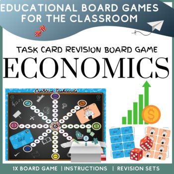 Preview of Economics + Business Printable Themed Board Game