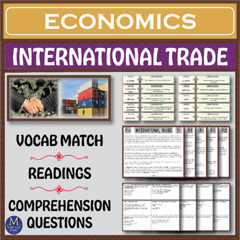 Preview of Economics Series: International Trade