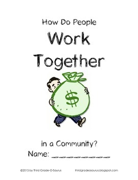Preview of Economics Student Packet: How Do People Work Together in a Community?