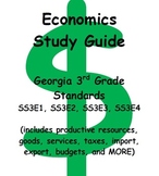 Economics Study Guide (goods, services, budgets, import, e
