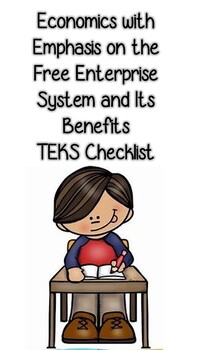 Preview of Economics TEKS Checklist