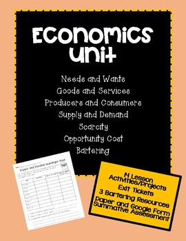 Preview of Economics Unit-14 Lesson Unit, Includes a Google Form Assessment