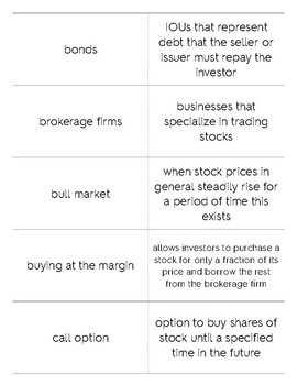 OFL Economics Unit 3 Flashcards