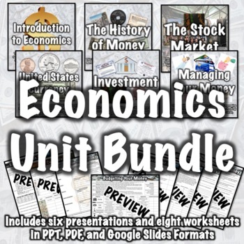 Preview of Economics Unit Bundle