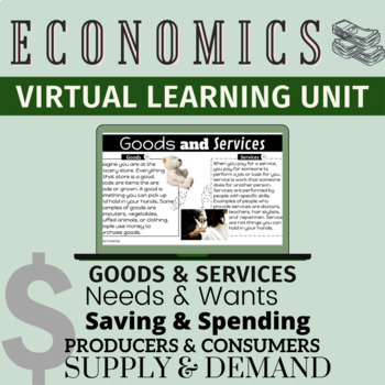 Preview of Economics Unit -Digital Resource 