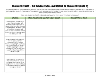 31 Economics Worksheet High School - Worksheet Database Source 2020