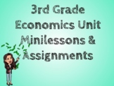 Finance/Economics/Civics Unit - Minilessons and Assignments