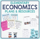 Elementary Economics Unit - Wants & Needs, Goods & Service