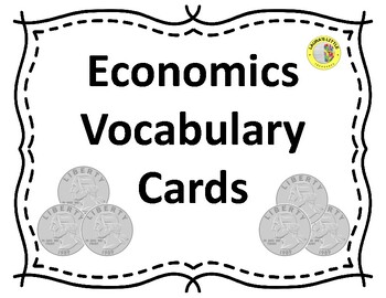 Preview of Economics Vocabulary Cards